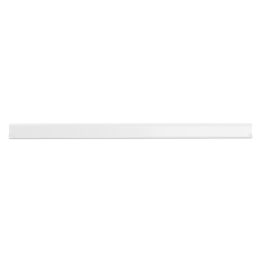 Donau Listwa zaciskająca, PVC, A4, 6mm, do 60 kartek, biała 