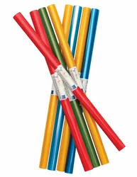 Gimboo Okładka na książki w rolce PP 40x180cm mix kolorów