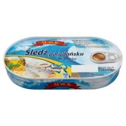 Mk Śledź W Oleju Po Gdańsku 170 G