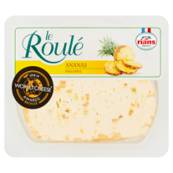 Rians La Roulé Francuski Ser Świeży Z Ananasem 