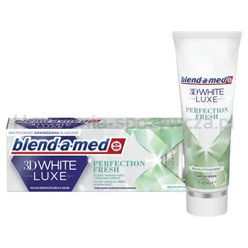 Blend-A-Med Pasta Do Zębów 3D White Luxe Perfection Fresh Wybielająca 75 Ml