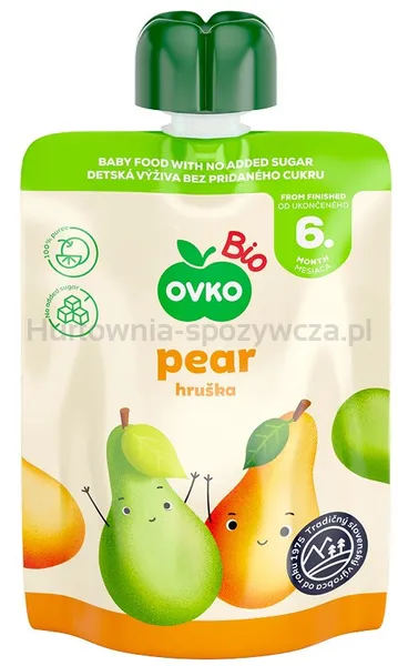 Przecier Gruszkowy Po 6 Miesiącu Życia Bio 90 G