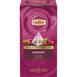 Lipton Herbata Exclusive Selection, Piramidki, Dzika Róża, 25 Kopert
