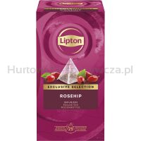 Herbata LIPTON Exclusive Selection, piramidki, dzika róża, 25 kopert