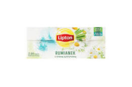 Lipton Herbata Ziołowa Rumianek Z Trawą Cytrynową 20 Torebek 20G