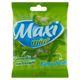Karwit Karmelki Twarde Miętowe 80G