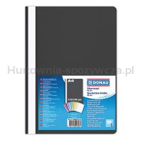 Donau Skoroszyt PP, A4, standard, 120/180mikr., czarny 