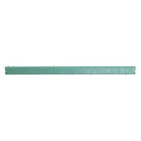 Listwa zaciskająca DONAU, PVC, A4, 8mm, do 80 kartek, zielona - 2