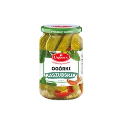 Ogórki kaszubskie 680g/380g Urbanek