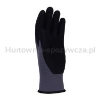 Rękawice DONAU SAFETY Flex, kat. II, rozm. 10, szare - 3