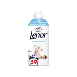 Lenor Płyn Do Płukania Tkanin Sensitive Cotton Fresh 1.239L, 59 Prań