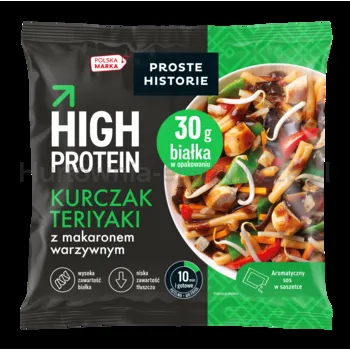 Proste Historie High Protein Kurczak Teriyaki Z Makaronem Warzywnym 400G