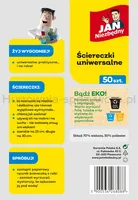 Jan Niezbędny Ściereczki Na Rolce Białe 50 Sztuk - 2