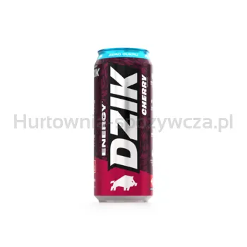 Dzik Energy Cherry 500 Ml - Napój Energetuzujący