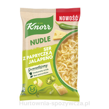 Knorr Nudle Ser Z Papryczką Jalapeno 69G