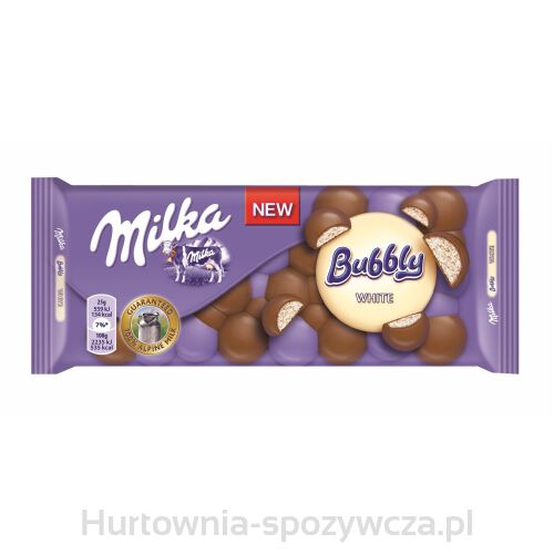 Milka Bubbly Milk&AmpWhite 95G