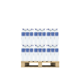 Woda Ustronianka Biała 1,5L gazowana <br>(bez EAN) <br>(Półpaleta 252 szt.)