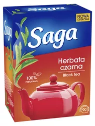 Herbata SAGA, ekspresowa, 90 torebek