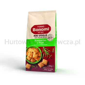 Bonomi Snack rozmaryn i pieprz 150g