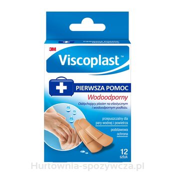 Viscoplast™ Wodoodporny, Zestaw Plastrów, 2 Rozmiary, Pudełko/12 Szt.