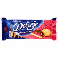 Wedel Delicje Szańskie Malinowe 147G x 24 sztuk
