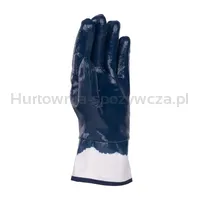 Rękawice Donau Safety Nitrile 03, Kat. Ii, Rozm. 9, Granatowe - 3