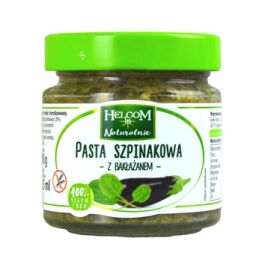 Helcom Pasta Szpinakowa Z Grillowanym Bakłażanem 190G 