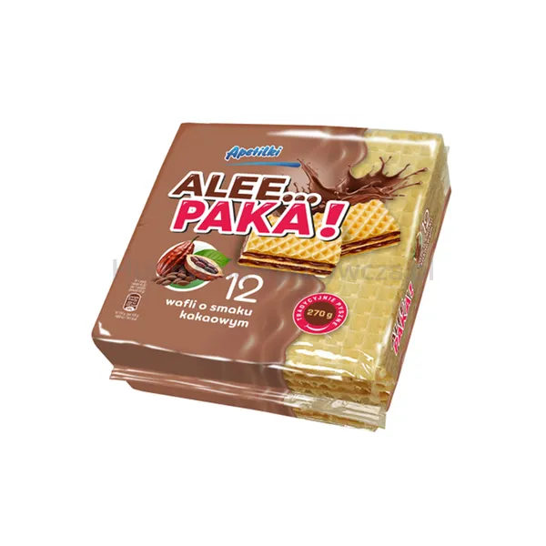 Apetilki Wafle Przekładane Kakaowe 270 G