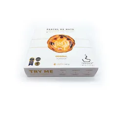 Nata Pura Pastel De Nata White - Original 60 G X 4 Szt