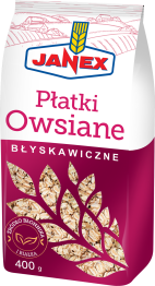 Janex Płatki Owsiane Błyskawiczne 400g