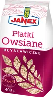 Janex Płatki Owsiane Błyskawiczne 400g