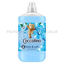 Coccolino Płyn do płukania tkanin Blue Splash o zapachu wiosennych kwiatów 1700 ml
