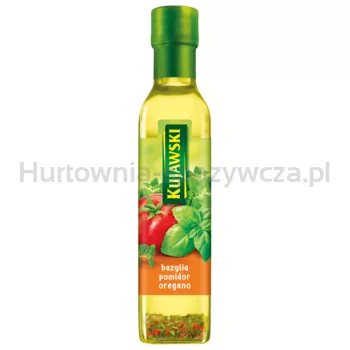 Olej Kujawski z bazylią, pomidorami i oregano 250ml