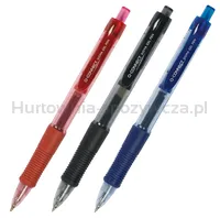 Q-Connect Długopis Automatyczny Żelowy 0,5Mm (Linia), Czarny  - 2