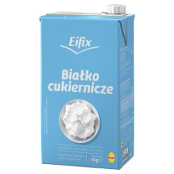 Eifix Białko Cukiernicze, Pasteryzowane, Płynne, Tetra Brik, 1000G