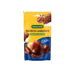Bakalland Orzech Laskowy W Mlecznej Czekoladzie Wedel 72G
