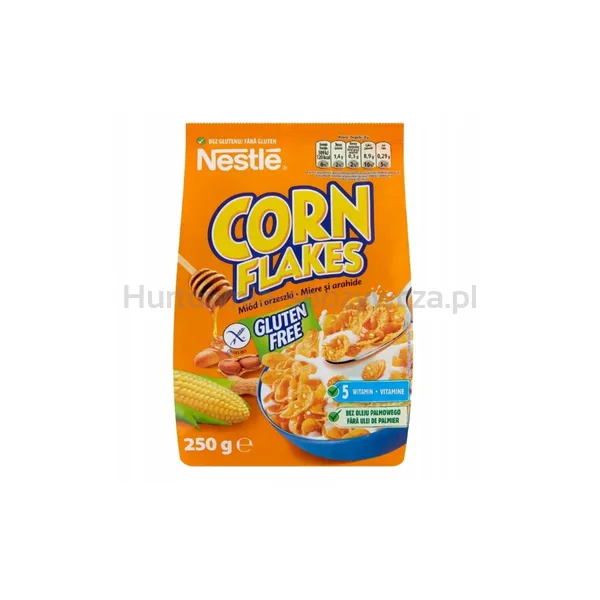 Nestle Corn Flakes Miód I Orzechy 400G