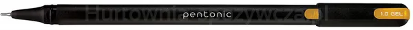 Długopis żelowy PENTONIC, śr. kulki 1mm, złoty