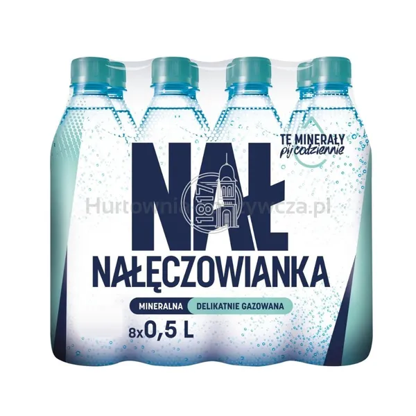 Nałęczowianka Woda Naturalna delikatnie gazowana 0,5 l