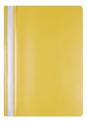 Skoroszyt Office Products, Pp, A4, Miękki, 100/170Mikr., Żółty