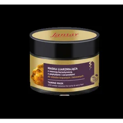 Jantar Maska Ujarzmiająca Z Esencją Bursztynową, Peptydami, Ceramidami I Olejem Makadamia, 200 Ml