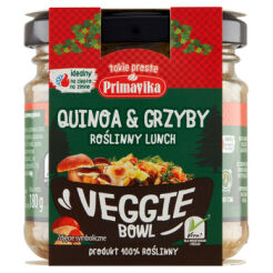 Primavika Veggie Bowl Roślinny Lunch Quinoa &Amp Grzyby 180 G