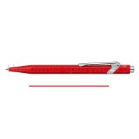 Długopis CARAN D'ACHE 849 Classic Line, M, czerwony z czerwonym wkładem - 2