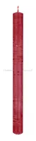 Świeca stołowa DONAU HOME Rustic Classic, 22x250mm, 4 szt., czerwony - 3