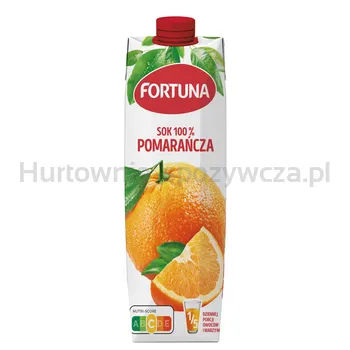 Fortuna Sok 100% Pomarańcza 1 L