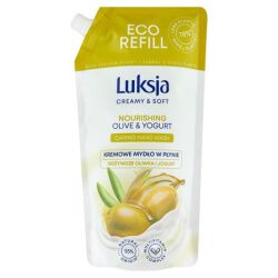 Kremowe mydło w płynie LUKSJA, oliwka, zapas 900ml