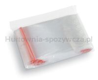 Woreczki strunowe, STELLA, 80x120 mm, 100 szt., transparentne