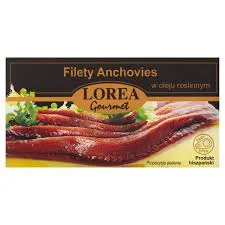 Lorea Filety Anchovies W Oleju Roślinnym 50G