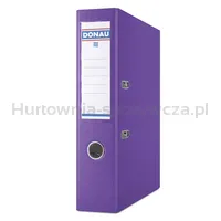 Segregator DONAU Premium-S, PP, A4/75mm, fioletowy - 4