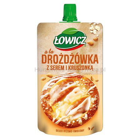 Mus Łowicz Ryż-Ow.Sm.Drożdż.Z Ser.100 G Agros Nova